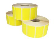 Etykiety do drukarek Zebra żółte