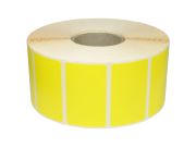 Etykiety termiczne żółte do drukarek Zebra