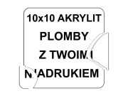 Plomba krusząca akrylit 10mm x10mm