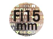 Sticker hologram fi15mm