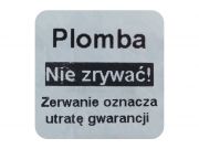 Stickery gwarancyjne VOID Matowy z przykładowym nadrukiem