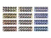 Plomby zabezpieczające hologram tetragon