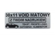 Naklejki zabezpieczające VOID Matowy 30mm x11mm