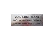 Plomba gwarancyjna VOID Lustrzany