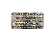Plomby gwarancyjne Hologram Security VOID