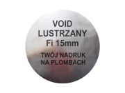 Stickery gwarancyjne VOID Lustrzany fi15mm