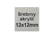Plomby gwarancyjne akrylit srebrny