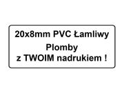 Plomby pvc łamliwe