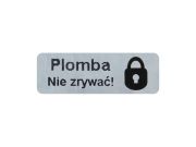 Plomby gwarancyjne VOID Matowy 15x5mm