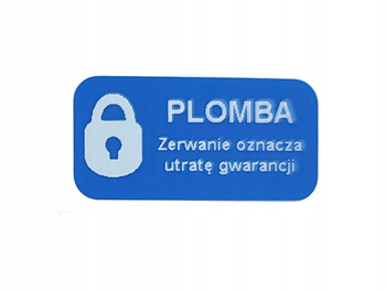 20x10 open void niebieski czystousuwalny 1000 szt twój nadruk !