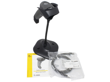 Nowy skaner Zebra ds2208 usb + podstawka